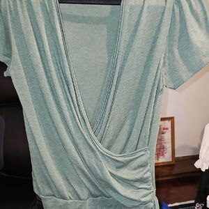 Chic Teal Women's Blouse